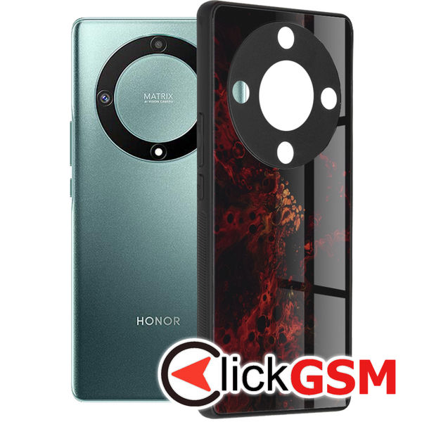 Accesoriu Husa Glaze Rosu Honor Magic5 Lite