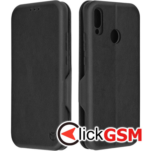 Accesoriu Husa Safe Wallet Negru Huawei P20 Lite