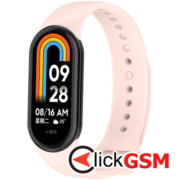 Accesoriu Curea Smartwatch Roz Xiaomi Band 8