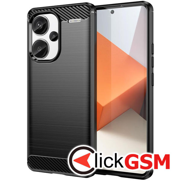 Accesoriu Carbon Silicone Xiaomi Redmi Note 13 Pro+