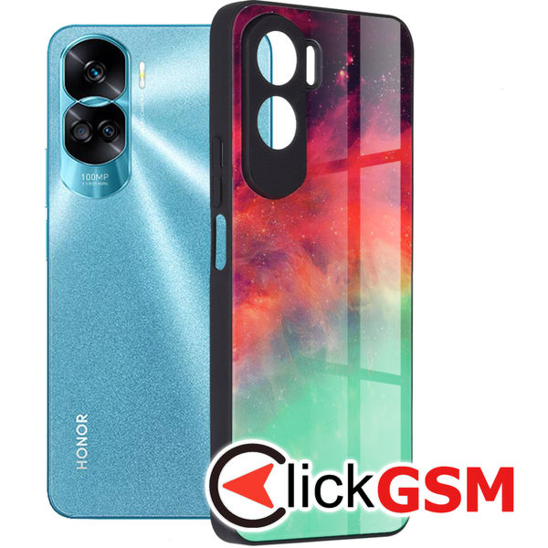 Accesoriu Husa Glaze Turcoaz Honor 90 Lite