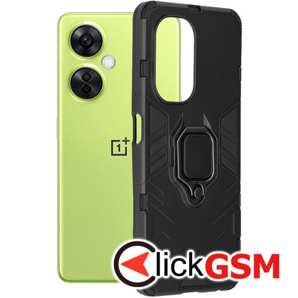 Accesoriu Husa Silicone Shield Negru OnePlus Nord CE 3 Lite