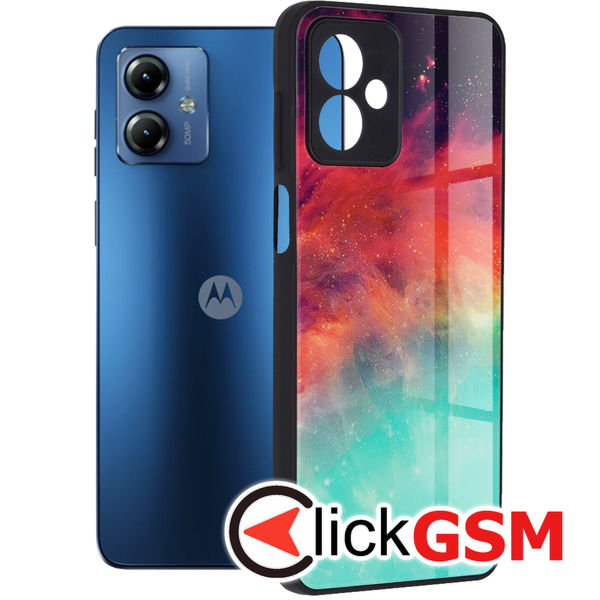 Accesoriu Husa Glaze Turcoaz Motorola Moto G14