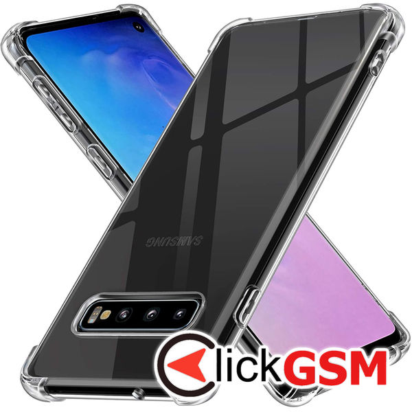 Accesoriu Husa Shockproof Transparenta Samsung Galaxy S10