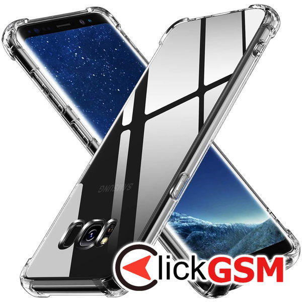 Accesoriu Husa Shockproof Transparenta Samsung Galaxy S8+