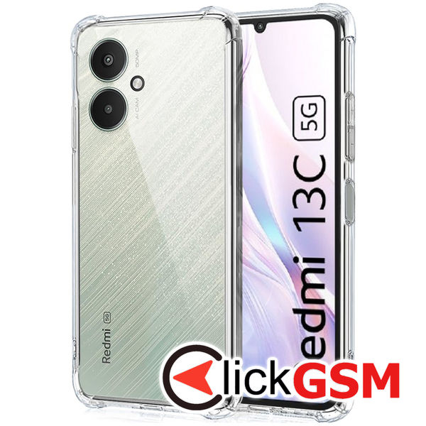 Accesoriu Husa  Transparenta Xiaomi Redmi 13C 5G