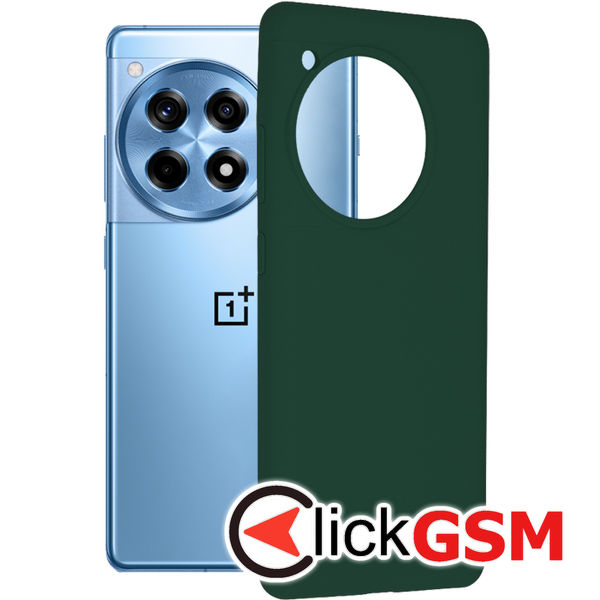 Accesoriu Husa Soft Edge Verde OnePlus 12R