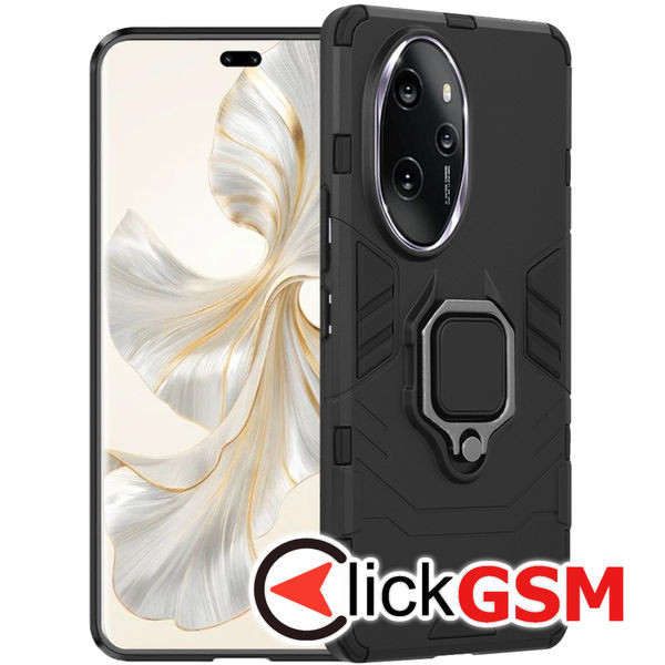 Accesoriu Husa Shockproof Negru Honor 100 Pro