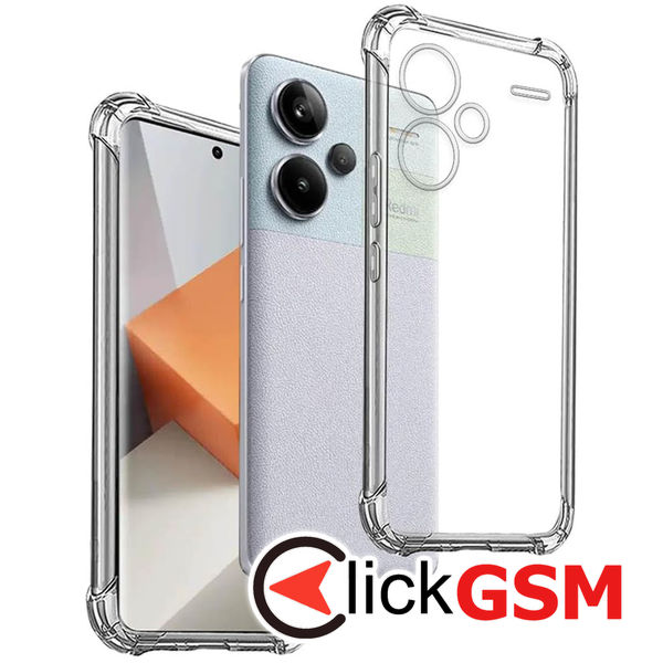 Accesoriu Husa Shockproof Transparenta Xiaomi Redmi Note 13 Pro+