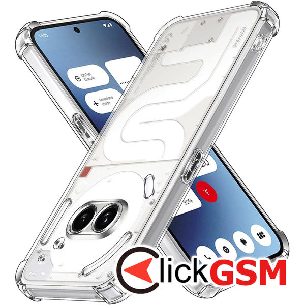 Accesoriu Husa Shockproof Transparenta Nothing Phone 2a