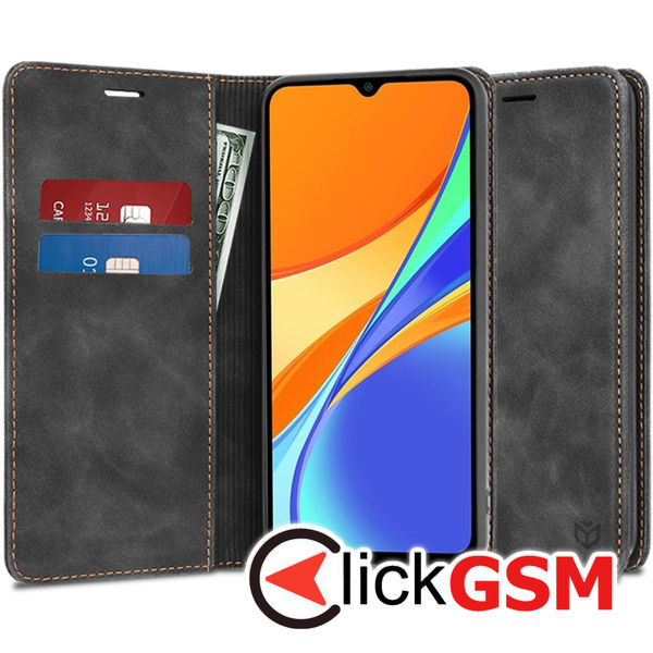 Accesoriu Husa Confy Negru Xiaomi Redmi 9C