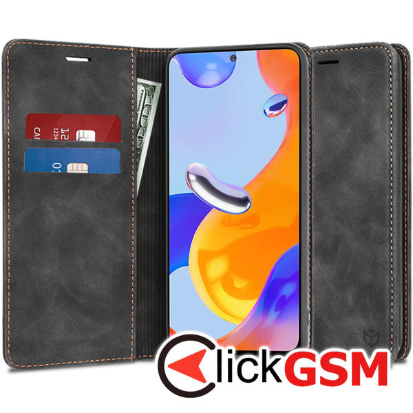 Accesoriu Husa Confy Negru Xiaomi Redmi Note 11 Pro