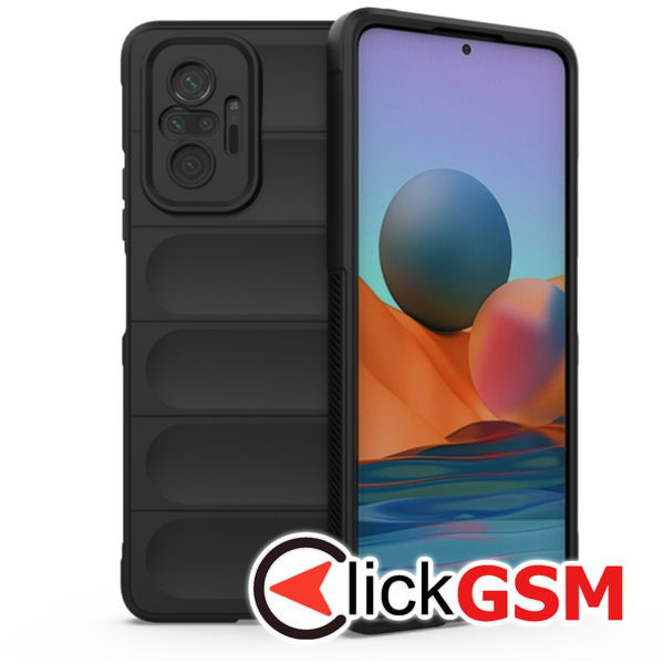 Accesoriu Husa Magic Shield Negru Xiaomi Redmi Note 10 Pro Max