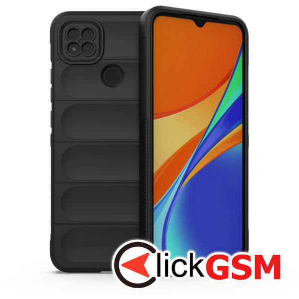 Accesoriu Husa Magic Shield Negru Xiaomi Redmi 9C