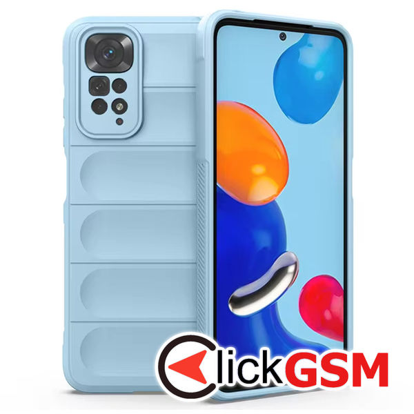 Accesoriu Husa Magic Shield Bleu Xiaomi Redmi Note 11