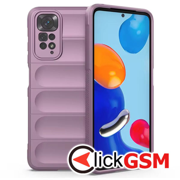 Accesoriu Husa Magic Shield Mov Xiaomi Redmi Note 11