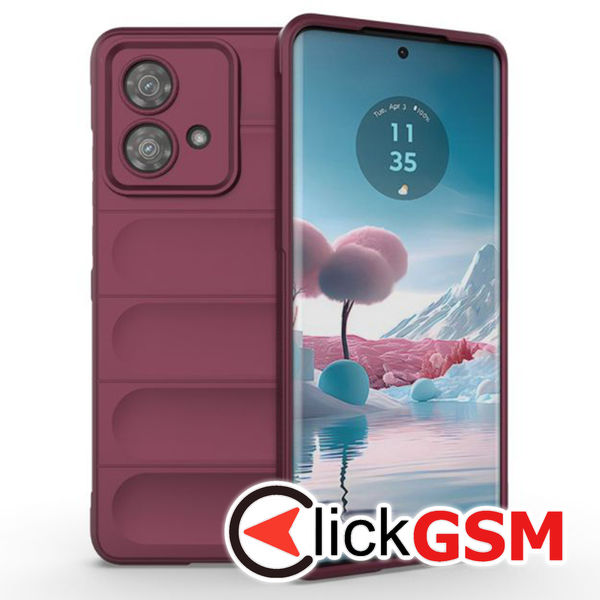 Accesoriu Husa Magic Shield Bordo Motorola Edge 40 Neo