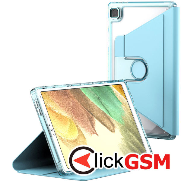 Accesoriu Husa Crystal Vision Bleu Samsung Galaxy Tab A7 Lite