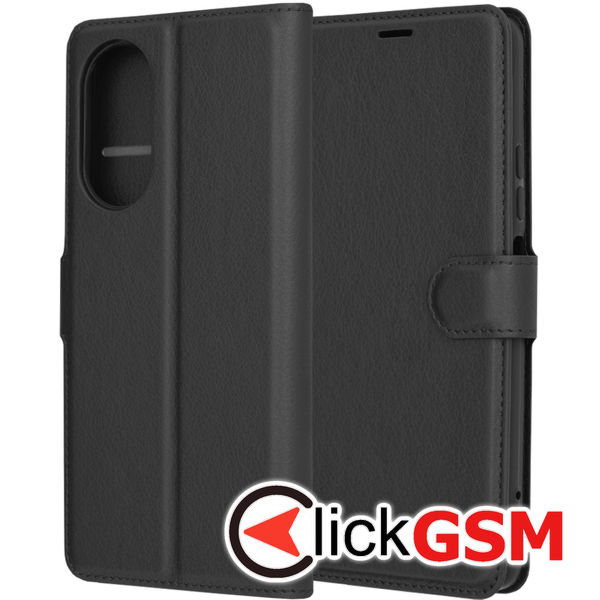 Accesoriu Husa Carte Negru Oppo A58 4G