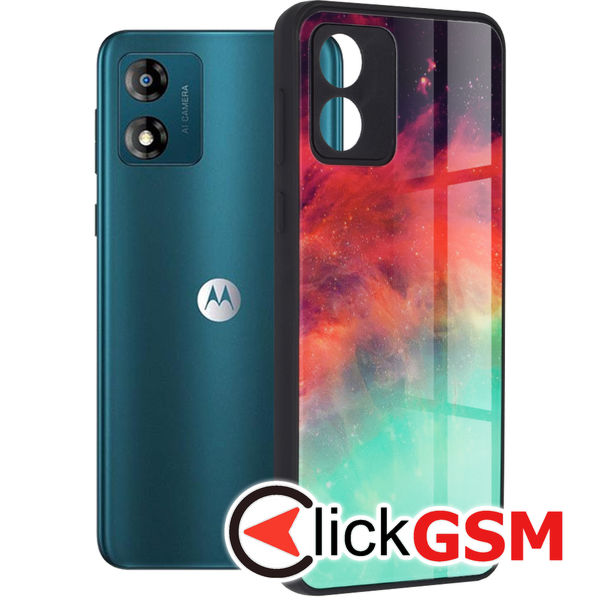 Accesoriu Husa Glaze Turcoaz Motorola Moto E13