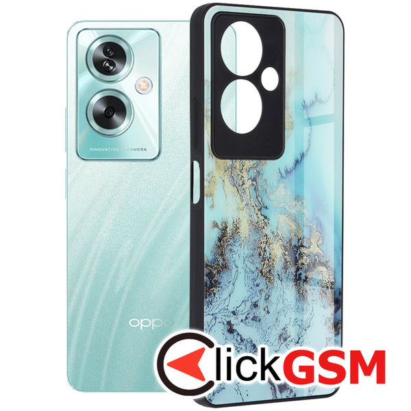 Accesoriu Husa Glaze Bleu Oppo A79 5G