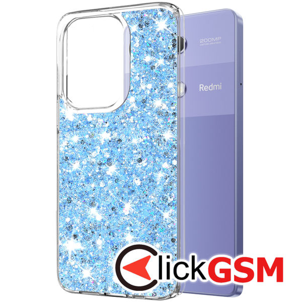 Accesoriu Sparkly Glitter  Xiaomi Redmi Note 13 Pro 4G