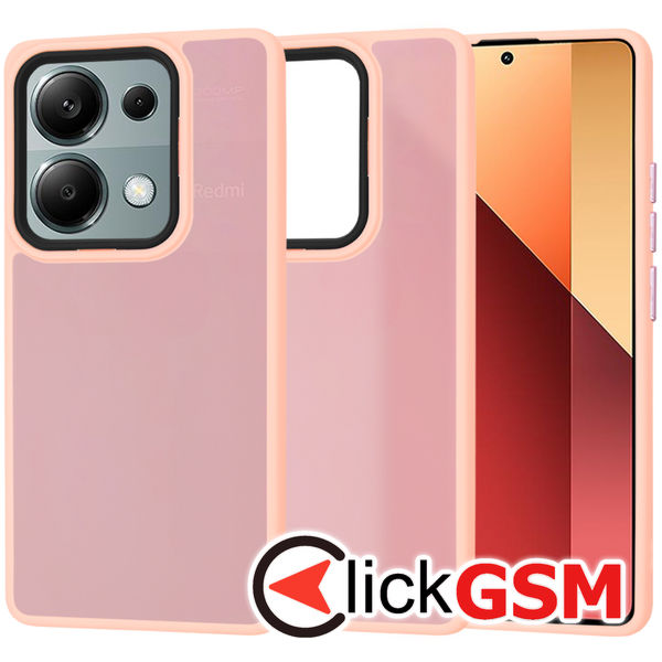 Accesoriu Husa Halo Roz Xiaomi Redmi Note 13 Pro 4G