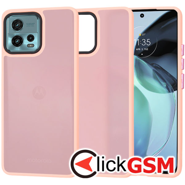 Accesoriu Husa Halo Roz Motorola Moto G72