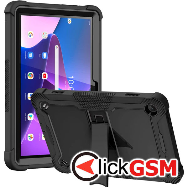 Accesoriu Husa Rugged Negru Lenovo Tab M10 3rd Gen