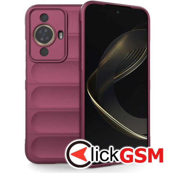 Accesoriu Husa Magic Shield Bordo Huawei Nova 11