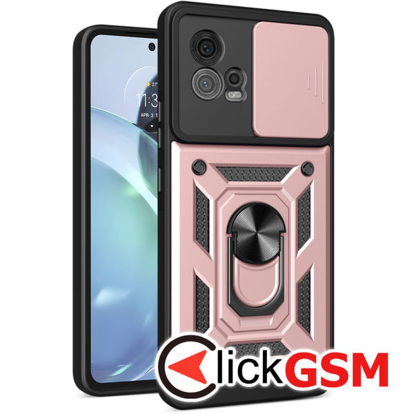 Accesoriu Husa CamShield Roz Motorola Moto G72