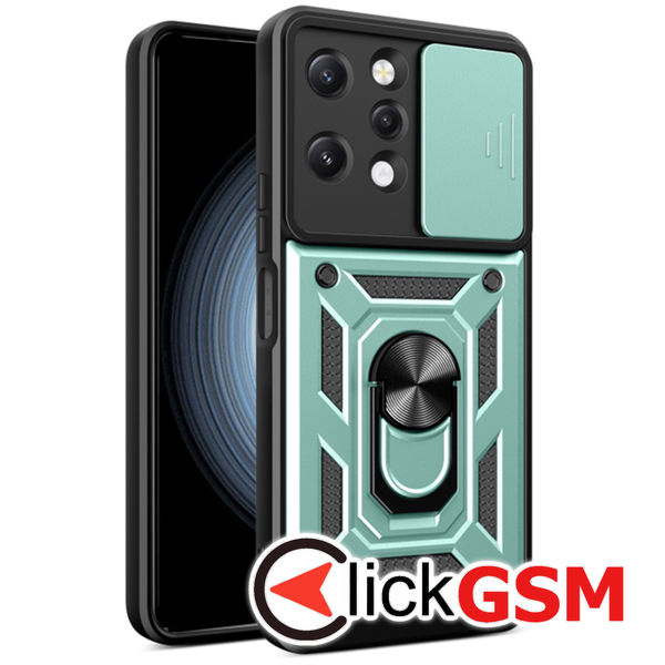 Accesoriu Husa CamShield Verde Xiaomi Redmi 12