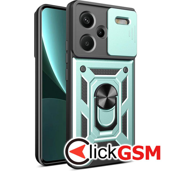 Accesoriu Husa CamShield Verde Xiaomi Redmi Note 13 Pro+