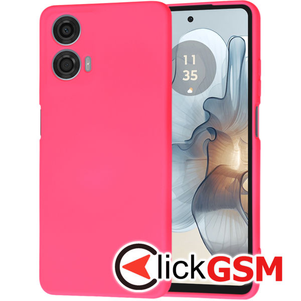 Accesoriu Husa SoftFlex Fucsia Motorola Moto G24 Power