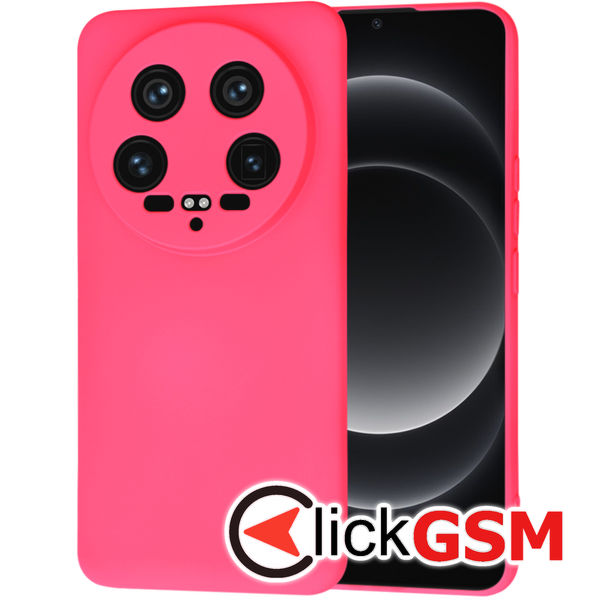 Accesoriu Husa SoftFlex Fucsia Xiaomi 14 Ultra