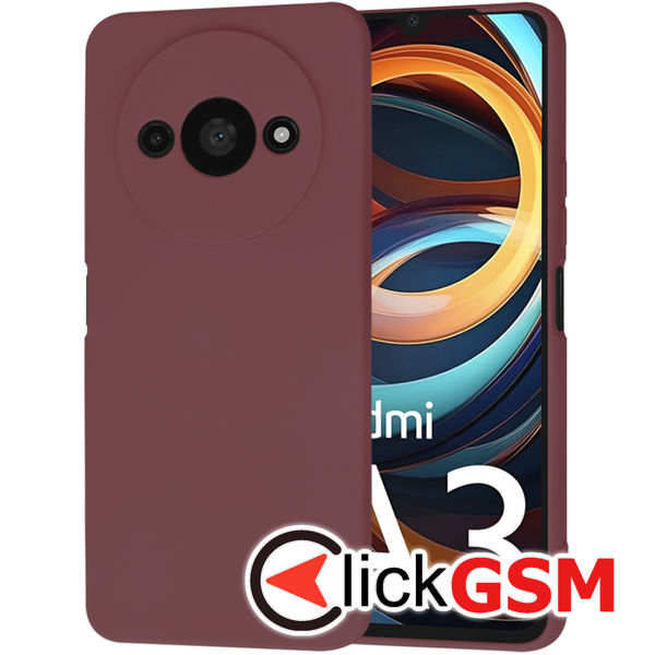 Accesoriu Husa SoftFlex Bordo Xiaomi Redmi A3