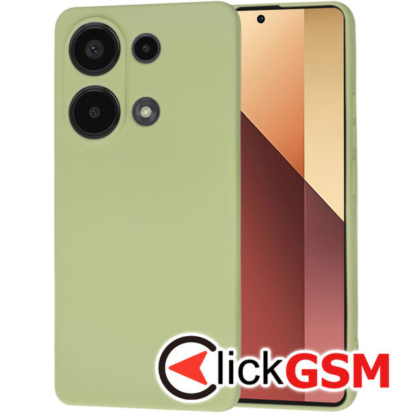 Accesoriu Husa SoftFlex Verde Xiaomi Redmi Note 13 Pro 4G