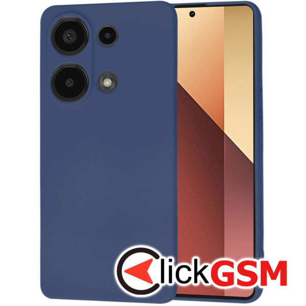 Accesoriu Husa SoftFlex Bleumarin Xiaomi Redmi Note 13 Pro 4G