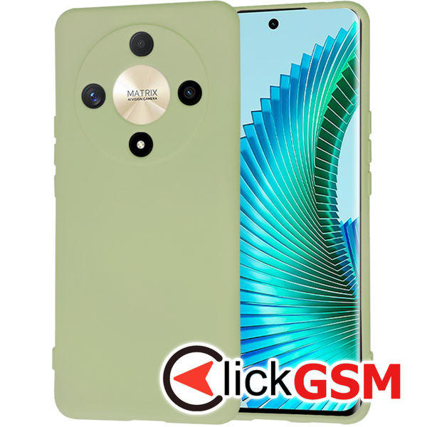 Accesoriu Husa SoftFlex Verde Honor Magic6 Lite 5G