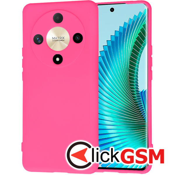 Accesoriu Husa SoftFlex Fucsia Honor Magic6 Lite 5G