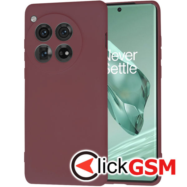 Accesoriu Husa SoftFlex Bordo OnePlus 12