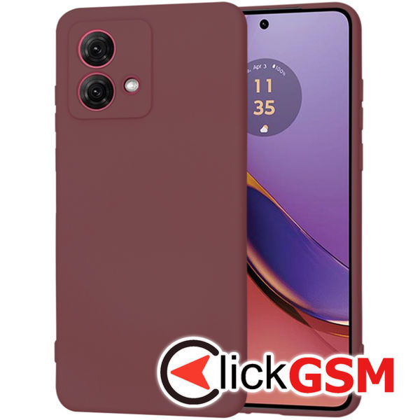 Accesoriu Husa SoftFlex Bordo Motorola Moto G84 5G