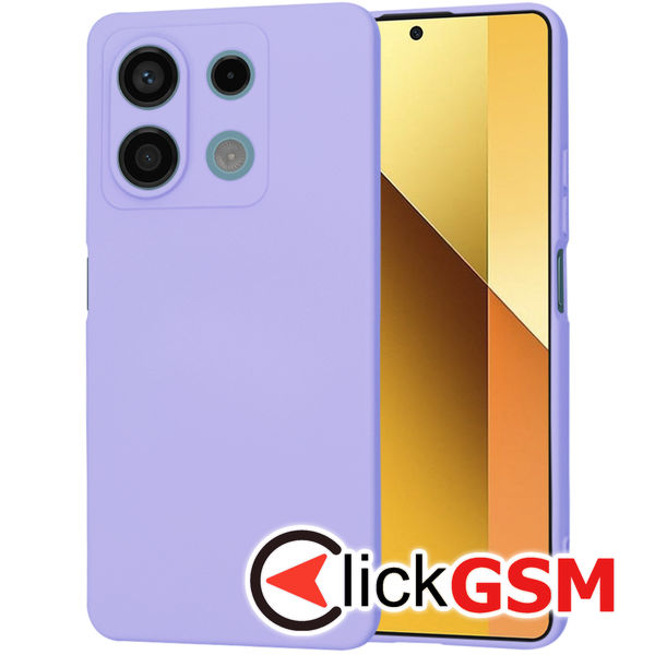 Accesoriu Husa SoftFlex Violet Xiaomi Redmi Note 13 5G