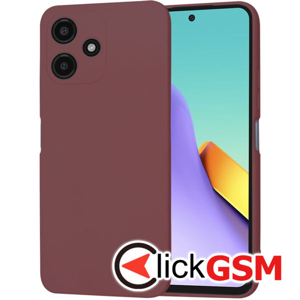 Accesoriu Husa SoftFlex Bordo Xiaomi Redmi 12 5G