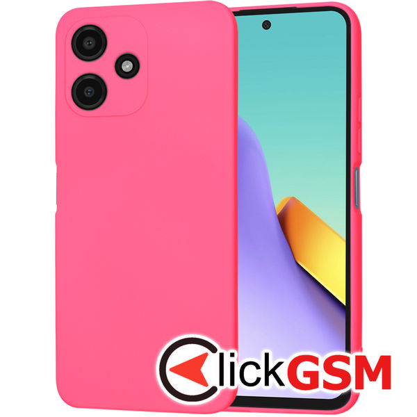 Accesoriu Husa SoftFlex Fucsia Xiaomi Redmi 12 5G