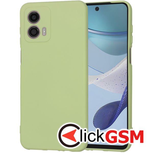 Accesoriu Husa SoftFlex Verde Motorola Moto G53