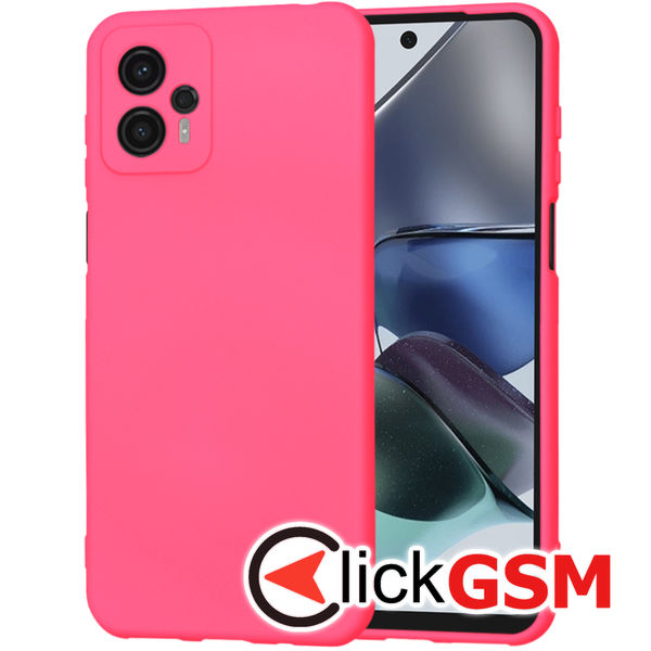 Accesoriu Husa SoftFlex Fucsia Motorola Moto G23