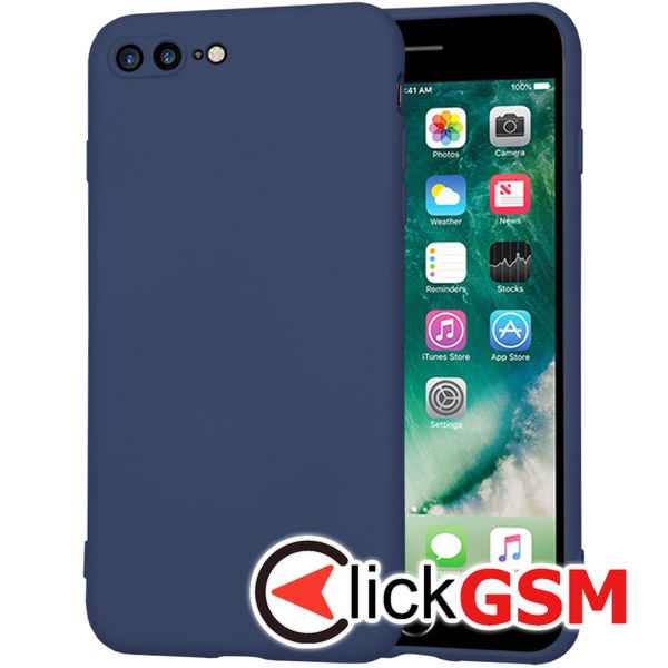 Accesoriu Husa SoftFlex Bleumarin Apple IPhone 8 Plus