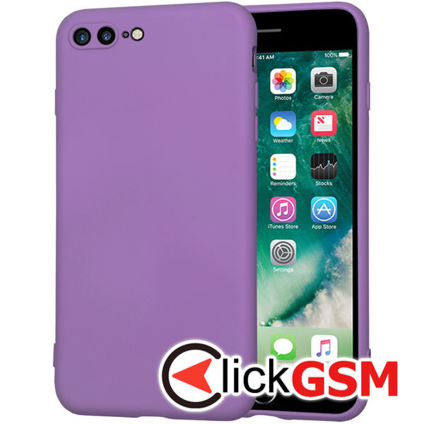 Accesoriu Husa SoftFlex Mov Apple IPhone 8 Plus