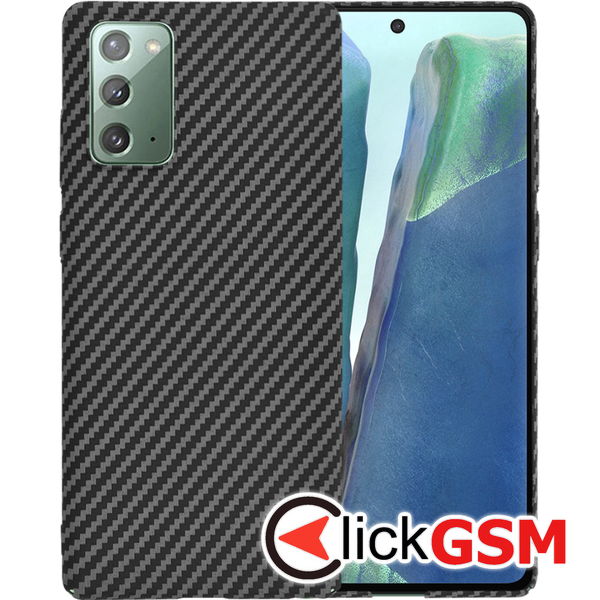 Accesoriu Husa Carbonite Negru Samsung Galaxy Note20